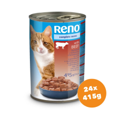 Reno -Reno konzerv Macska marha 24x415gr macskaeledel