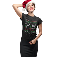  Rénszarvas karácsony - Női Póló női póló