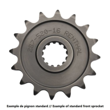 RENTHAL acél standard első lánckerék 501 - 520 egyéb motorkerékpár alkatrész