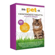  Repeta csonterősítő tabletta macskák részére 50 db vitamin, táplálékkiegészítő macskáknak