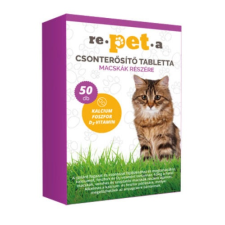 Repeta csonterősítő tabletta macskák részére 50x vitamin, táplálékkiegészítő macskáknak
