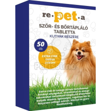  Repeta szőr- és bőrtápláló tabletta kutyáknak 50 db vitamin, táplálékkiegészítő kutyáknak