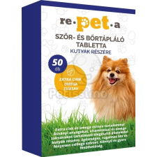 Repeta szőr- és bőrtápláló tabletta kutyáknak 50 db vitamin, táplálékkiegészítő kutyáknak