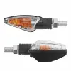 Replay MINI CAP univerzális irányjelző, narancssárga átlátszó-fekete (pár) - CEE engedéllyel (Hossz: 61 mm, Magasság: 21 mm, Szélesség: 28 mm) REPLAY  Elektronika Világítások Indexek
