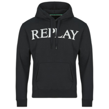 Replay Pulóverek SWEATSHIRT Fekete EU XL férfi pulóver, kardigán