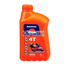 Repsol MOTO RACING 4T 10W-40 (1 L) Motorkerékpár olaj motorolaj