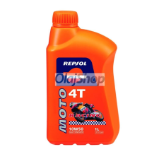 Repsol MOTO RACING 4T 10W-50 (1 L) Motorkerékpár olaj motorolaj