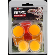 Repti Planet Jelly Pots Fruit - Kiegészítő takarmány hüllők és gerinctelenek részére 8 db hüllőeledel