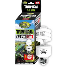 Reptile Nova Tropical UVB 5.0 energiatakarékos terrárium izzók 13 W hüllőfelszerelés