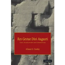  Res Gestae Divi Augusti – Augustus,Alison E. (University of Warwick) Cooley idegen nyelvű könyv