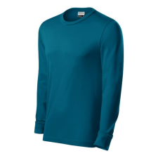 Resist LS póló unisex petrol kék 2XL férfi pulóver, kardigán