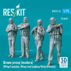  ResKit Models Brown jersey (modern) (Wing Captains, Wing Line Leading Petty Officers) (4 pcs) (3D Pr