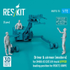  ResKit Models Driver & airmen (modern) (3 pcs) (MHU-83 D/E lift truck UPPER loading position for