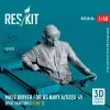  ResKit Models Male driver for US NAVY A/S32A-49 Deck Tractor (scene 3) (1 pcs) (3D Printed) 1:48 (RS