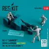  ResKit Models MJ-1 Jammer Driver & airmens (Gulf War) (MJ-1B, MJ-1B/C) (scene 1) (3 pcs) (3D Pri