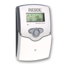 Resol Napkollektor vezérlés RESOL CS Plus hőmérséklet különbség szabályozó Napkollektor vezérlés 4 db PT1000 érzékelővel PWM vezérlés fűtésszabályozás