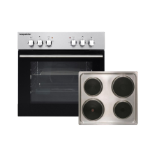 Respekta Leandro EB 6000 SET IX N főzőberendezés készlet Bevonatos főzőlap Elektromos sütő sütő