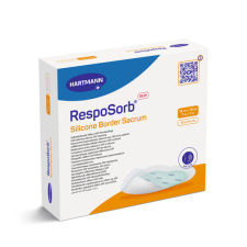 RespoSorb® Silicone Border Sacrum (18x18 cm; 10 db) gyógyászati segédeszköz