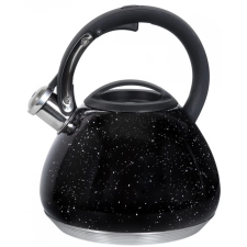 RESTO-KITCHENWARE Lyra 90604 Vízforraló kanna sípoló funkció 2.7 l fekete vízforraló és teáskanna