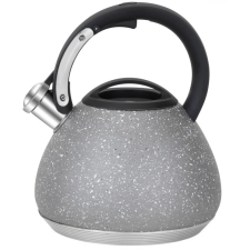 RESTO-KITCHENWARE Lyra 90605 Vízforraló kanna sípoló funkció 2.7 l szürke vízforraló és teáskanna