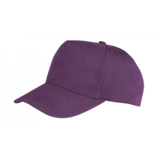 Result Caps Uniszex sapka Result Caps Boston 5-Panel Printers Cap Egy méret, Lila
