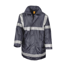 Result Férfi Kabát Kapucnis Result Management Coat -XL, Sötétkék (navy)