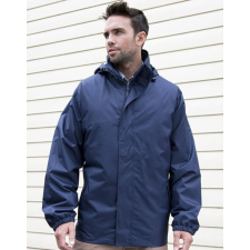 Result Uniszex Kabát Kapucnis Result 3 in 1 Jacket with quilted Bodywarmer női dzseki, kabát