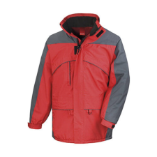 Result Uniszex Kabát Kapucnis Result Seneca Hi-Activity Jacket -M, Piros/Anthracite női dzseki, kabát