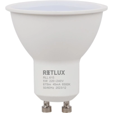 RETLUX LED Spot izzó 5W 675lm 6500K GU10 - Hideg fehér izzó