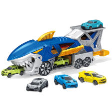 ReToys Cápás autókilövő 2 autóval  Ajánlott 3-14 éves korig fiúknak (03952) autópálya és játékautó