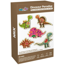 ReToys Füzögetős játék - dínók  Ajánlott 3-6 éves korig unisex (70936) kreatív és készségfejlesztő