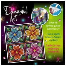 ReToys Gyémántszemes kirakó szett- Virág  Ajánlott 6-99 éves korig unisex (64289) kreatív és készségfejlesztő