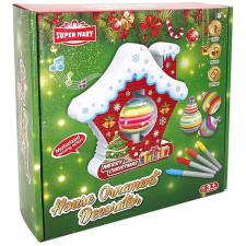 ReToys Karácsonyi dísz festő szett  Ajánlott 3-10 éves korig unisex (12103) kreatív és készségfejlesztő