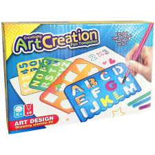 ReToys Rajz sablonok  Ajánlott 6-14 éves korig unisex (91156) kreatív és készségfejlesztő