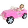 ReToys Rózsaszín autó 30 cm babával  Ajánlott 3-14 éves korig fiúknak (04015)