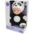 ReToys Zenélő, világító altató panda baba, 25 cm  Ajánlott 3-10 éves korig lányoknak (08509)