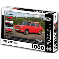 Retro-auta puzzle Fiat 127 (1973) 1000 darabos puzzle, kirakós