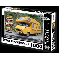 Retro Auta Puzzle Škoda 1203 Camp 1969 puzzle, kirakós