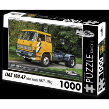 Retro Auta Puzzle: Liaz 100.47 Teherautó Összeszerelés puzzle, kirakós