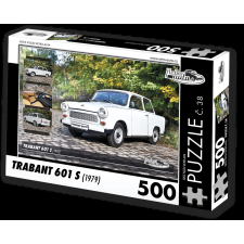  Retro autók kirakó: Trabant 601 S 1979 - 500 darabos puzzle, kirakós