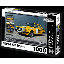 Retro Autók Puzzle Škoda 130 LR puzzle, kirakós