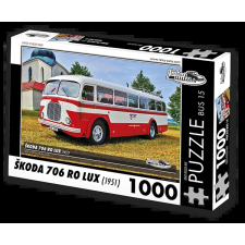 Retro autók puzzle Škoda 706 RO LUX (1951) 1000 darab puzzle, kirakós