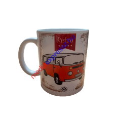  Retro autós (Volkswagen busz) bögre bögrék, csészék