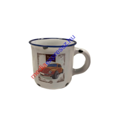  Retro autós (Volkswagen) Espresso kerámia kávéscsésze bögrék, csészék