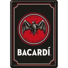  RETRO Bacardi Logo Üdvözlőkártya party kellék
