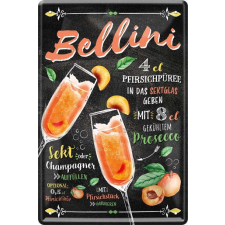  RETRO Bellini_–_Cocktails_RETRO_Fémtábla dekoráció