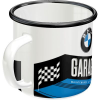  RETRO BMW Garage Fém Bögre