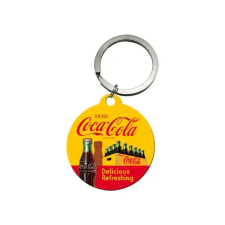  RETRO Coca - Cola Yellow - Kulcstartó kulcstartó