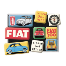  RETRO Fiat 500 - Mágnes szett hűtőmágnes