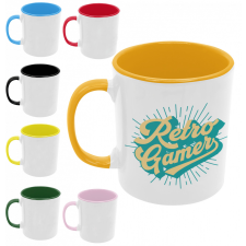  Retro Gamer - Színes Bögre bögrék, csészék